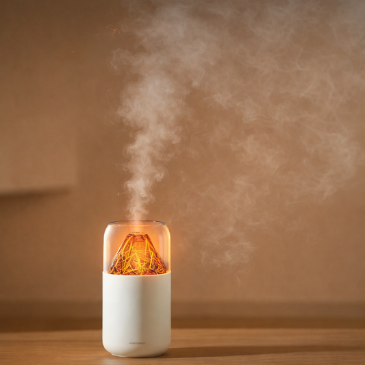 Planet Volcano Humidifier Home Bedroom Colorful