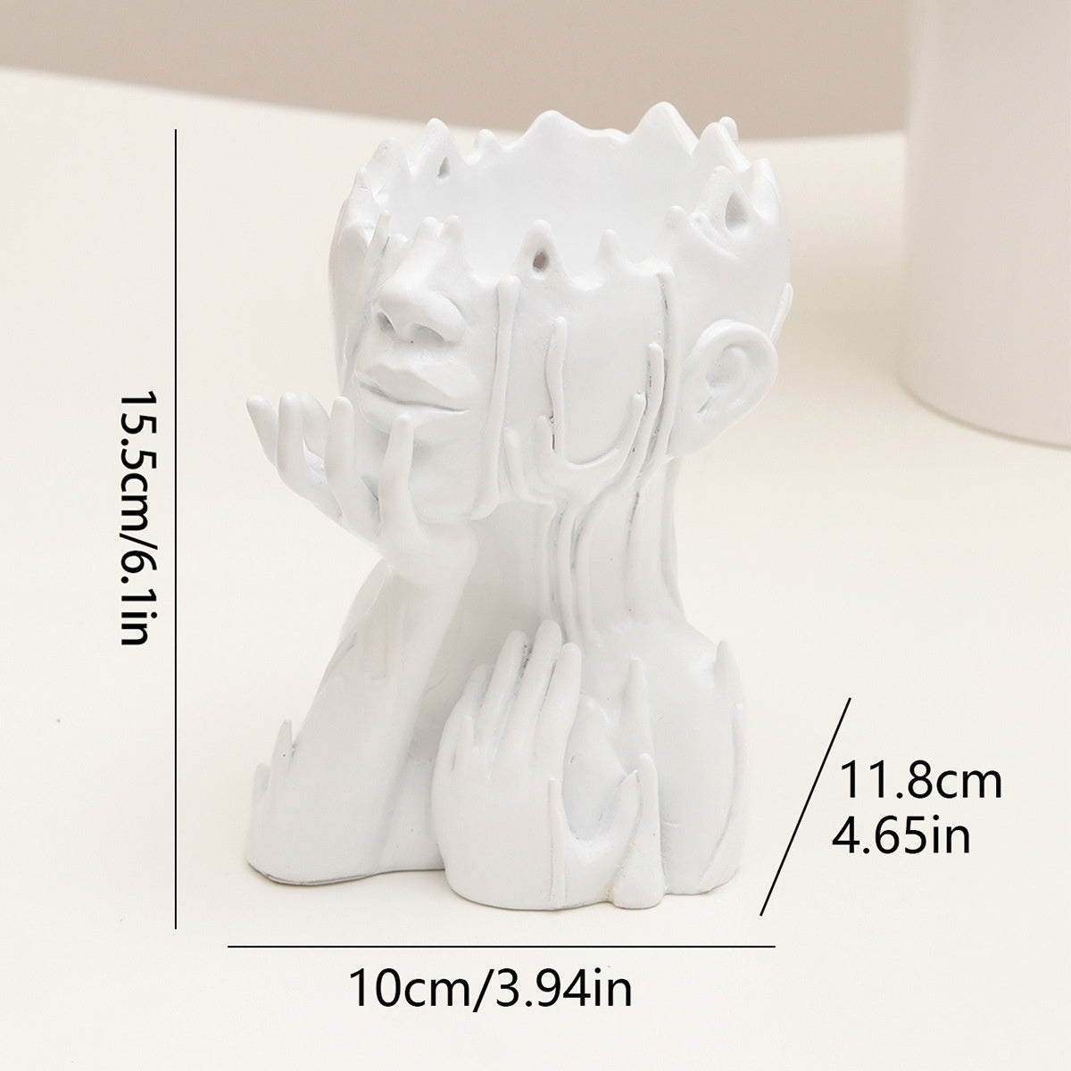 Goddess Medusa Face Planter – Home & Garden Decor