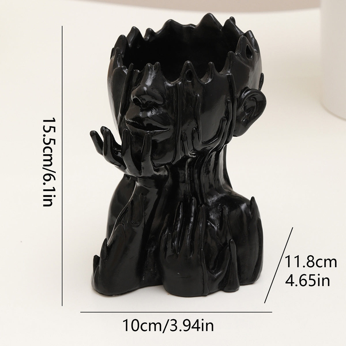 Goddess Medusa Face Planter – Home & Garden Decor