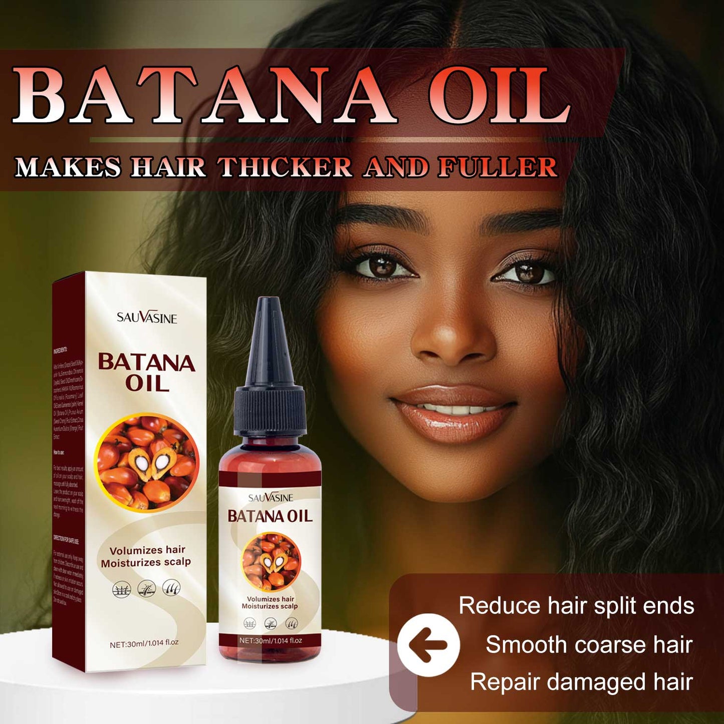 Batana Hair Care Oil – Natürliches Elixier für kräftiges, glänzendes Haar