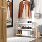 3-Tier Wooden Shoe Rack – White